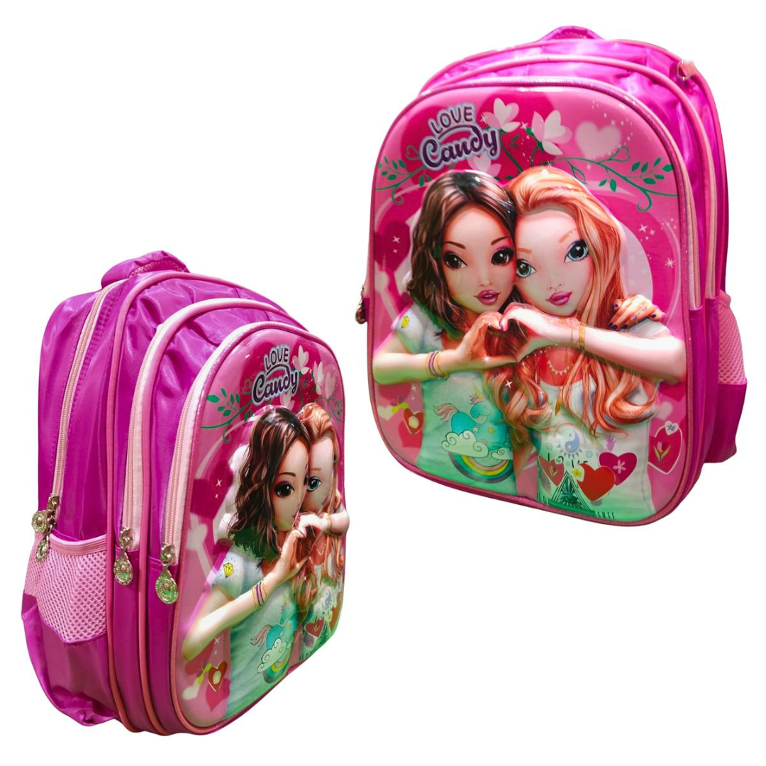 Set De Mochila, Lonchera y Estuche 3D