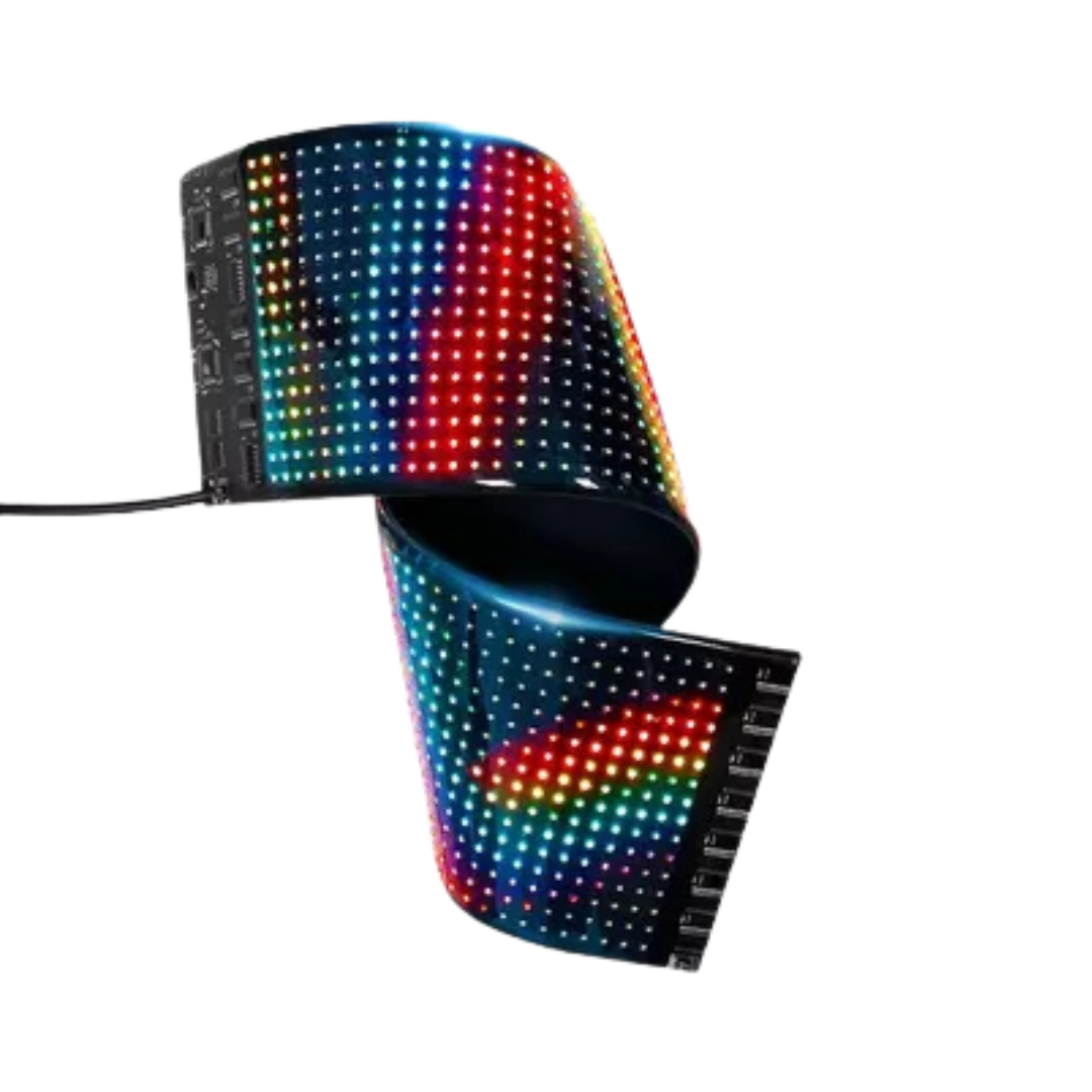 Letrero Pantalla Led Flexible Rgb 17x7cm